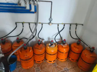 Caldera de gas Ferroli completa