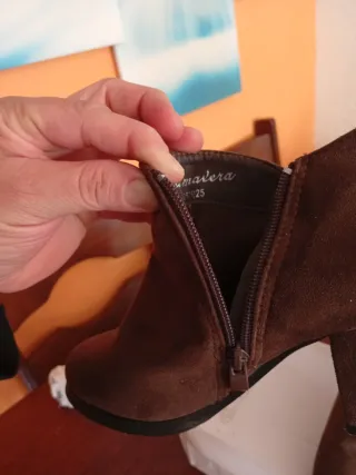 Botas de dama marrones