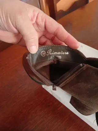 Botas de dama marrones