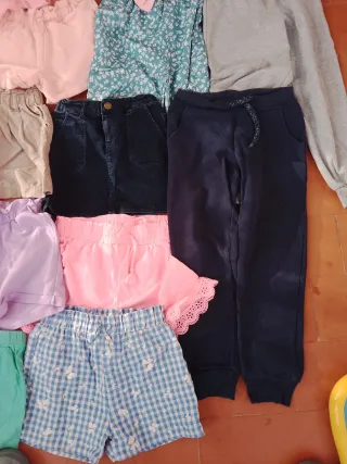 Pantalones cortos niña 6-8 años