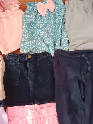 Pantalones cortos niña 6-8 años