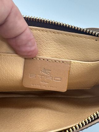 Bolso Etro Paisley Marrón Multicolor