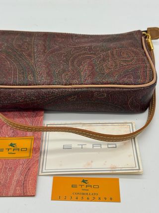 Bolso Etro Paisley Marrón Multicolor