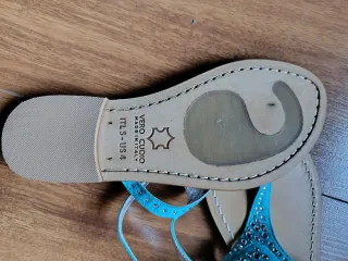 Sandalias Capriccio Talla 35 Azul/Plata