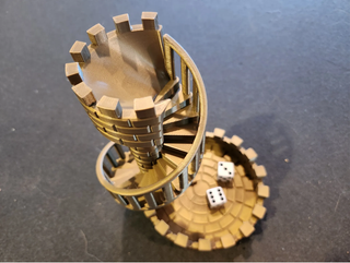 Torre de dados para rol: lanzamientos precisos