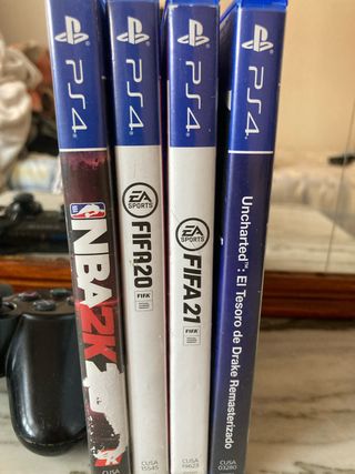 Lote 4 Videojuegos PS4