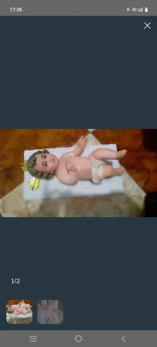 Niño Jesús en Cuna