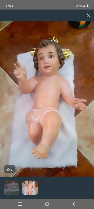 Niño Jesús en Cuna