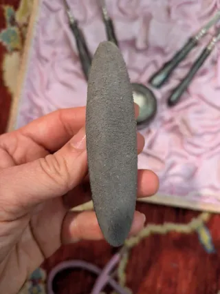 Antiguo set pedicura Napoleón III