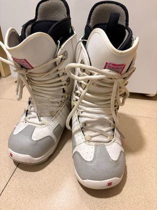 Botas de Snowboard Burton Blancas y Grises
