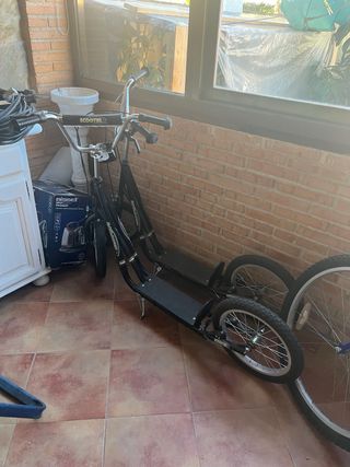 Scooter Bici Doble Plataforma