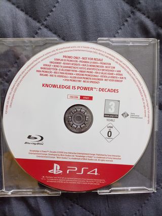 Lote videojuegos PS4 PROMO NOT FOR RESALE