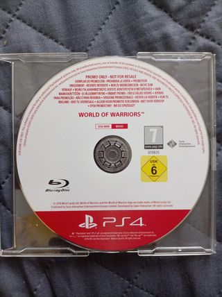 Lote videojuegos PS4 PROMO NOT FOR RESALE