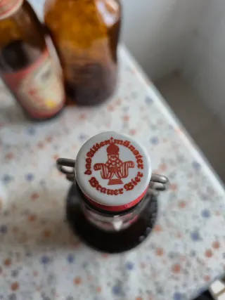 4 Bottiglie di Birra da Collezione