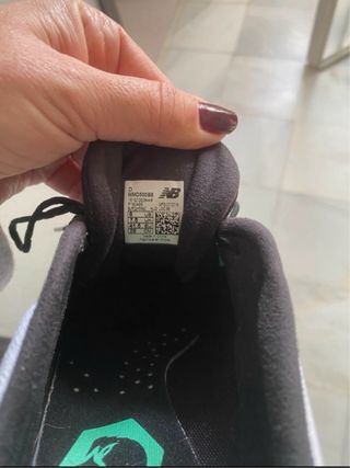 Zapatillas New Balance Atletismo Negras Blancas