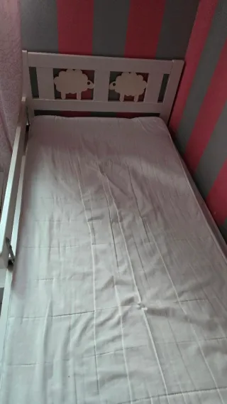 Cama infantil IKEA KRITTER con cajón