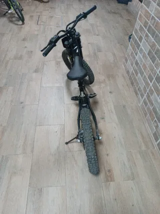 Bicicleta eléctrica infantil 20 pulgadas negociabl