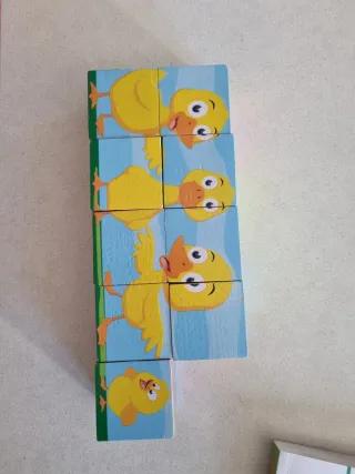 Pack juegos de madera y libro de actividades monte