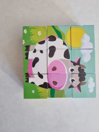 Pack juegos de madera y libro de actividades monte