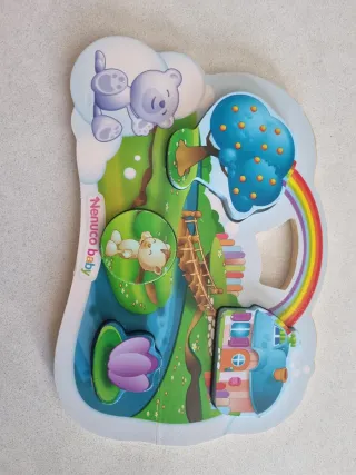 Pack juegos de madera y libro de actividades monte