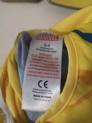 Disfraz Lobezno niño Talla 3-4