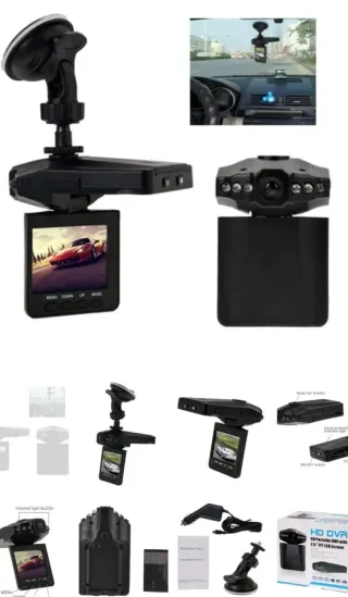 HD DVR Portátil 2.5 Pantalla LCD cámara vehículos