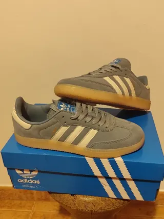 Adidas Samba OG Grisblue