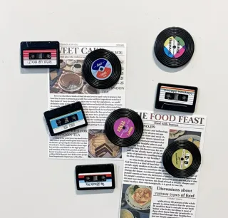 8 magnetici vinili e cassette