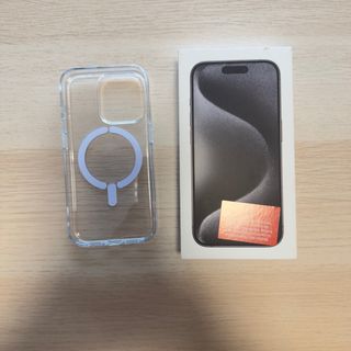 iPhone 15 Pro 128GB Negro Titanio.