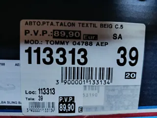 Sandalias Tommy Hilfiger Talla 39