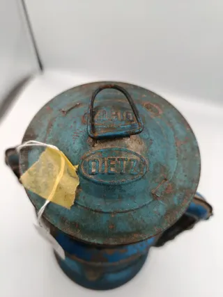 ANTIGUA LÁMPARA DE ACEITE DIETZ