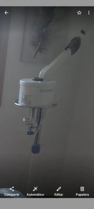 Camilla estética + vapor ozono + peeling