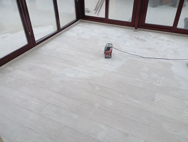 Alicatado para terrazas