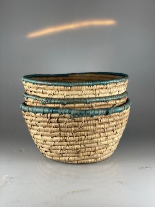 Conjunto de 3 cestos de arrumação