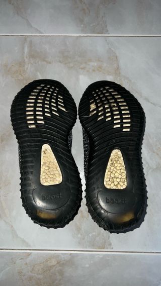 Adidas Yeezy 350 Original Negras Reflectantes 40