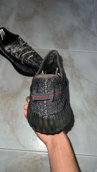 Adidas Yeezy 350 Original Negras Reflectantes 40