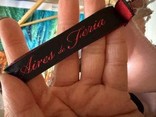 Vestido Flamenca Lunares Rosa y Negro