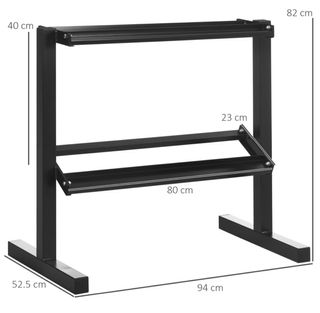 Banco de pesas de 2 niveles