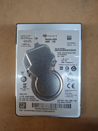 Lote 3 Discos Duros con un total de 2'750 TB