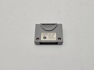 PILA NUEVA 1 Nintendo 64 Oficial Controller Pak