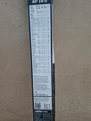 Escobilla Limpiaparabrisas Bosch AP 16 U