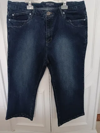 Pantalón vaquero pirata MISS SASA azul