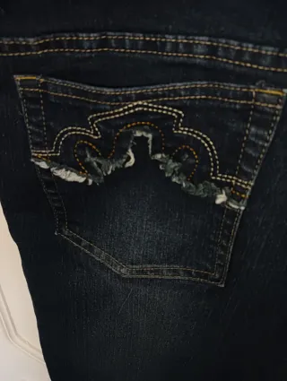 Pantalón vaquero pirata MISS SASA azul