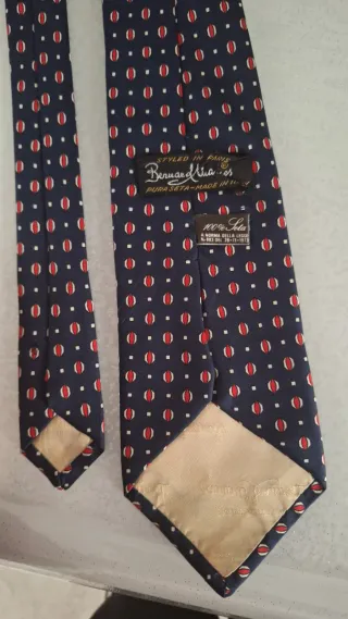 Cravatta Uomo Bernard M. Paris Blu/Rosso