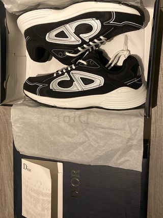Dior B30 Sneakers Negras y Blancas