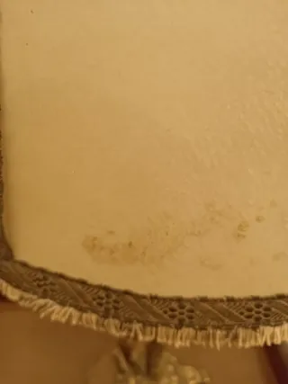 Lámpara de mesa bronce antigua