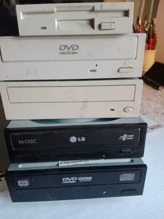 Conjunto 5 Disqueteras Antiguas