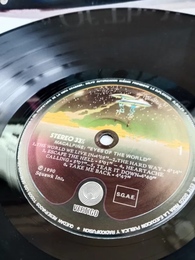 STEVE VAI passion 93 / TONY MacALPINE eyes of 90