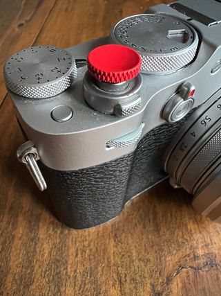 Pulsante di scatto per fotocamera rosso K&F Concept