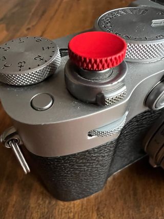 Pulsante di scatto per fotocamera rosso K&F Concept